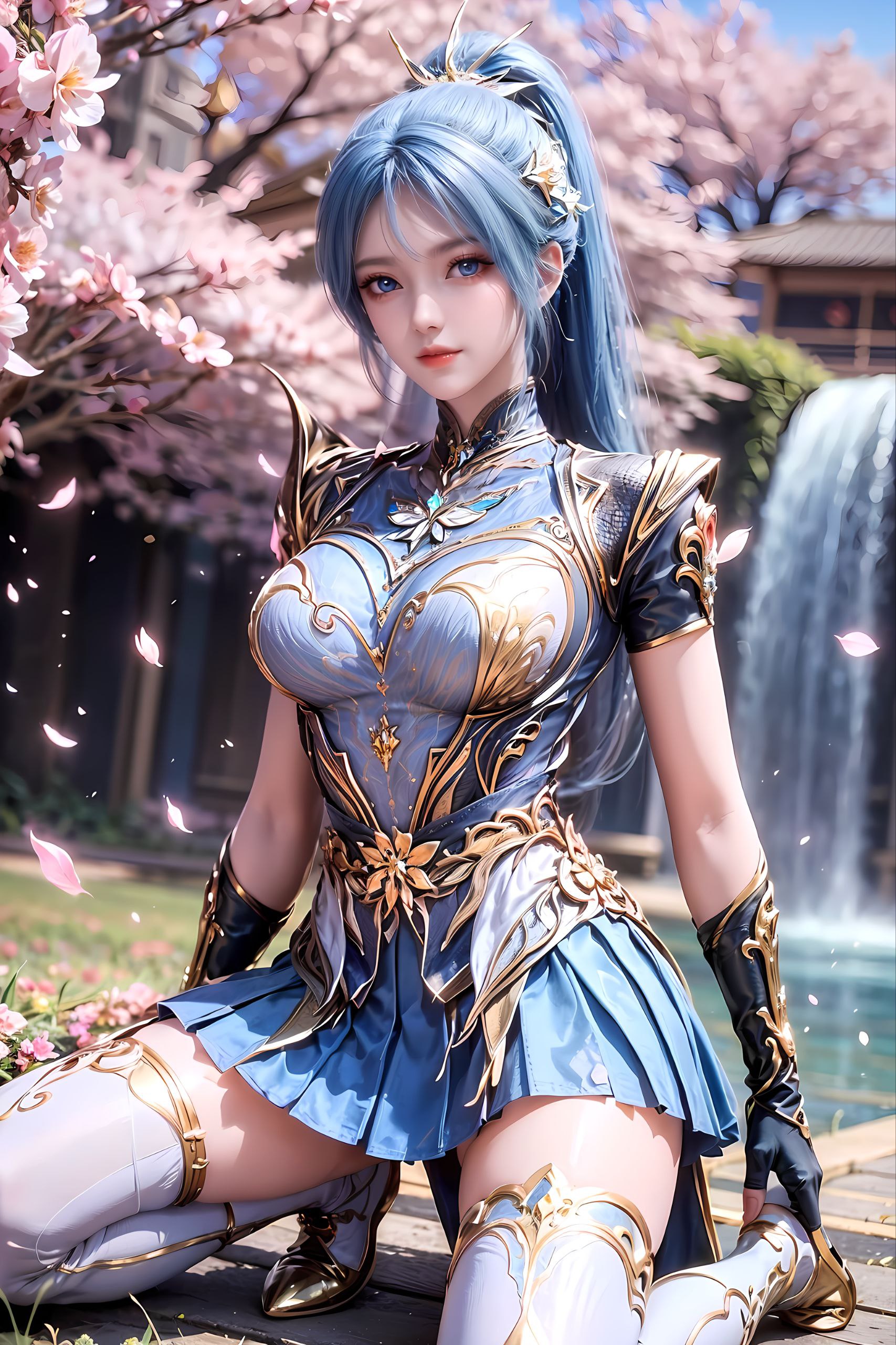 都显得从容